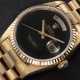 ROLEX, DAY-DATE REF. 18238, A GOLD AUTOMATIC WRISTWATCH WITH ONYX DATE - фото 1