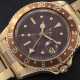 ROLEX, GMT-MASTER REF.1675 ‘NIPPLE DIAL’, A GOLD AUTOMATIC DUAL TIME WRISTWATCH - Foto 1