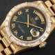ROLEX, DAY DATE REF. 18168, A GOLD AUTOMATIC WRISTWATCH WITH BLOODSTONE DIAL - фото 1