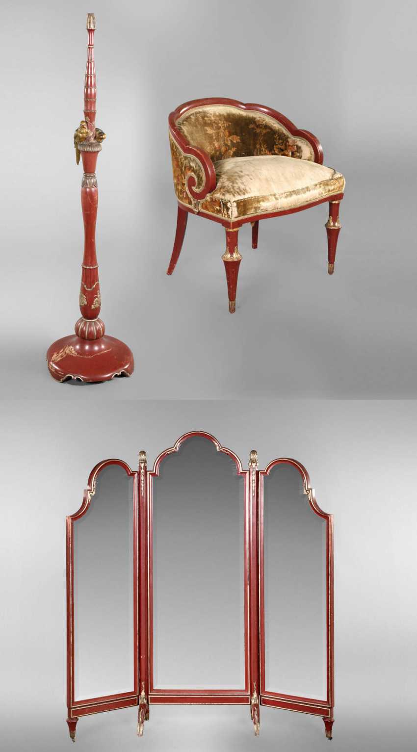 Auction Three Small Pieces Of Furniture Art Deco Online Furniture Art Deco