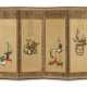 A JAPANESE SIX-PANEL SCREEN - photo 1