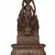A LARGE FRENCH CAST-IRON FIGURAL FOUNTAIN - фото 1