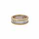 WEMPE Ring mit 22 Diamanten im Baguetteschliff von zus. ca. 2 ct, - фото 1