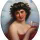 NIKANOR LEONTIEVITCH TIUTRIUMOFF 1821 near Tikhvin - St. Petersburg 1877 (attr.) A young woman with a goblet - Foto 1