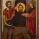 A SMALL ICON SHOWING THE BEHEADING OF ST. JOHN THE FORERUNNER - Foto 1