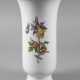 Meissen Vase ”Blume 2” mit Silberrand - photo 1