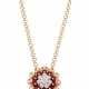 VAN CLEEF & ARPELS CARNELIAN, MOTHER-OF-PEARL AND DIAMOND 'BOUTON D'OR' PENDENT-NECKLACE - Foto 1