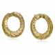 NO RESERVE | CARTIER GOLD HOOPS - photo 1