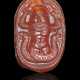 A GREEK CARNELIAN SCARAB WITH A MONSTER - photo 1