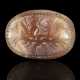 A GREEK BANDED AGATE RINGSTONE WITH TWO HORSEMEN - photo 1