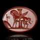 A ROMAN CARNELIAN RINGSTONE WITH PEGASUS - photo 1