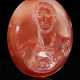 A EUROPEAN CARNELIAN GEM WITH A CUIRASSED PORTRAIT - фото 1