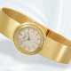 Armbanduhr: hochwertige und ehemals teure vintage Damenuhr von Chopard, mit Zertifikat, 18K Gold - photo 1