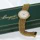 Armbanduhr: elegante, hochwertige Damenuhr von Breguet, "Breguet No. 602", 18K Gold mit Brillanten - фото 1