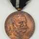 Hohenzollern: Medaille zur Erinnerung an Fürst Carl Anton, in Bronze. - Foto 1