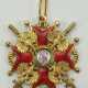 Russland: Kaiserlicher und Königlicher Orden vom heiligen Stanislaus, 2. Modell, 2. Typ (ca. 1841-1917), 2. Klasse, mit Schwertern. - Foto 1