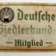 Deutscher Siedlerbund e.V. - Mitglieds Türschild. - photo 1