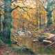 Bachlauf im Herbstwald. Walter Moras - фото 1