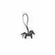 A SO BLACK SWIFT LEATHER RODEO PM CHARM
CHARM RODEO PM EN CUIR SWIFT NOIR - фото 1