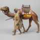 Wiener Bronze Araber mit Kamel - photo 1