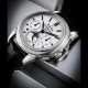 PATEK PHILIPPE. AN 18K WHITE GOLD PERPETUAL CALENDAR CHRONOGRAPH WRISTWATCH WITH MOON PHASES, LEAP YEAR AND DAY/NIGHT INDICATION - фото 1