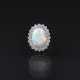 Opal-Brillant-Ring. - photo 1