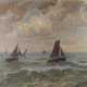 Hubert Ritzenhofen, Segelschiffe auf bewegter See - фото 1