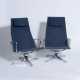 Charles & Ray Eames. Paar Aluminium Chairs EA 124. - photo 1