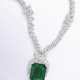 EMERALD AND DIAMOND NECKLACE, ATTRIBUTED TO HARRY WINSTON - photo 1