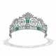 BELLE EPOQUE EMERALD AND DIAMOND TIARA, ATTRIBUTED TO MARZO - фото 1