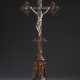 Kruzifix im gotischen Stil mit Corpus Christi - Foto 1