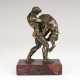 Bedeutende Bronze-Skulptur 'Hercules und der Nemäische Löwe'. Vettor Gambello gen. Camelio - photo 1
