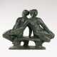 Bronze-Skulpturengruppe 'Die zwei Schwestern'. Klaus Schwabe - photo 1