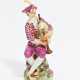 Porcelain figurine of a packpipe player - photo 1