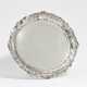 Large, oval Rococo style tray - фото 1
