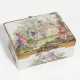 Enamel snuff box with Watteau scenes - фото 1