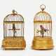 Two songbird automatons designed as birdcages - photo 1