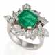 Emerald-Diamond-Ring - фото 1