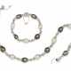 Pearl-Diamond-Set: Necklace and Bracelet - photo 1