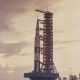 SATURN V ON THE LAUNCHPAD, MAY 25, 1966; ONE OF FIVE LAUNCHPAD PHOTOS - photo 1