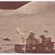 HARRISON SCHMITT NEAR THE LUNAR ROVER AT STATION 7, DECEMBER 7-19, 1972, EVA 3 - photo 1