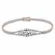 Armband mit Brillanten zus. ca. 0,45 ct, - photo 1