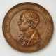 Österreich: Medaille Franz Joseph I. auf die gefallenen Helden von Ofen 1849, in Bronze. - Foto 1