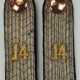 Preussen: Paar Schulterstücke für einen Leutnant im Kurmärkischen Dragoner-Regiment Nr. 14. - photo 1