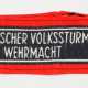 Deutscher Volkssturm Wehrmacht Armbinde. - фото 1