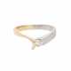 Ring mit 1 Brillant, ca. 0,25 ct, - photo 1