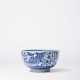 A FINE AND RARE BLUE AND WHITE ‘PHOENIX AND LOTUS’ BOWL - фото 1