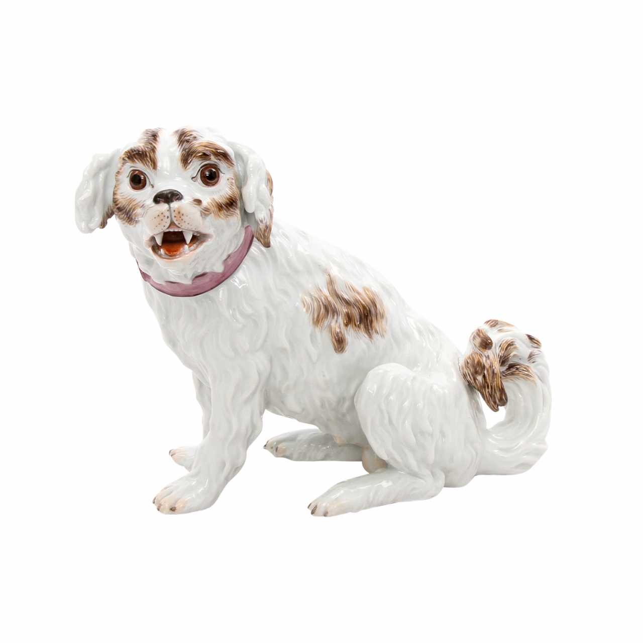 MEISSEN &quot;Bologneser Hund&quot;, Pfeifferzeit 19241934, 1. Wahl. — online