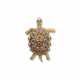 CARTIER AGATE AND SAPPHIRE TURTLE BROOCH - Foto 1