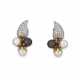 TIFFANY & CO. SCHLUMBERGER PEARL AND DIAMOND EARRINGS - photo 1